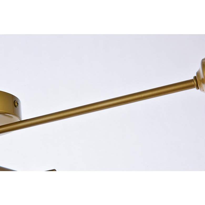 Image 6 Xavier 4 Lts Flush Mount In Brass more views