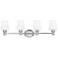Xavierre 32 1/4" Wide Polished Nickel Bath Light