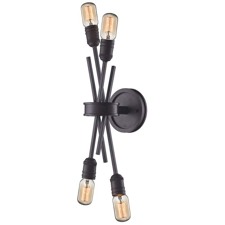 Image 1 Xenia 20 inch High 4-Light Sconce - Oil Rubbed Bronze