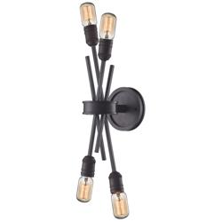 Xenia 20&quot; High 4-Light Sconce - Oil Rubbed Bronze