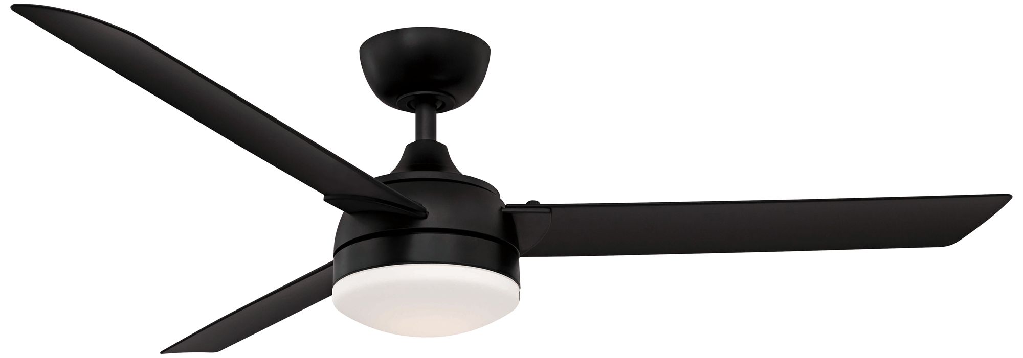 Image 2 Xeno Wet Rated 56 in In/Out Fan w/ LED Lt Kit - Black Blades