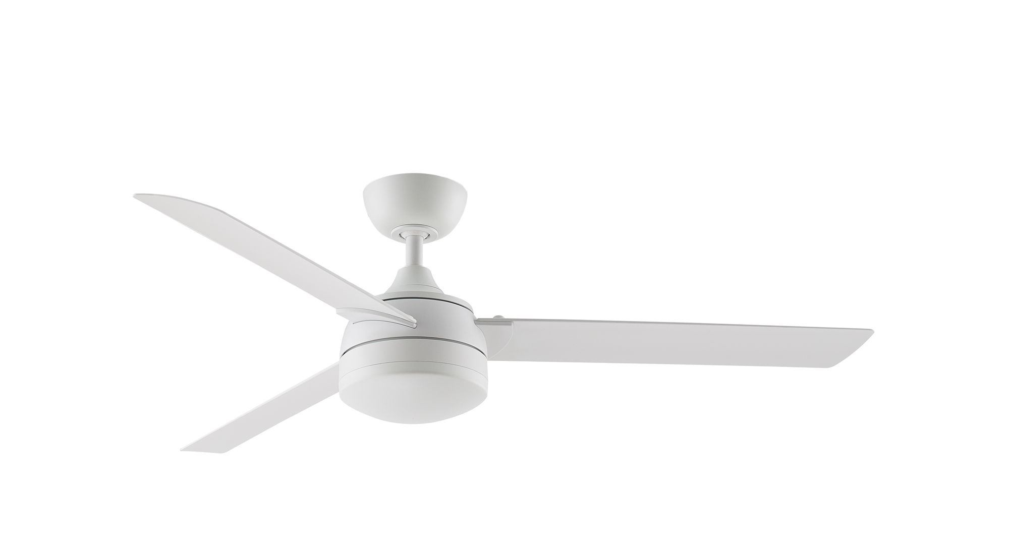 Image 3 Xeno Wet Rated 56 in In/Out Fan w/ LED Lt Kit - Matte White Blades more views