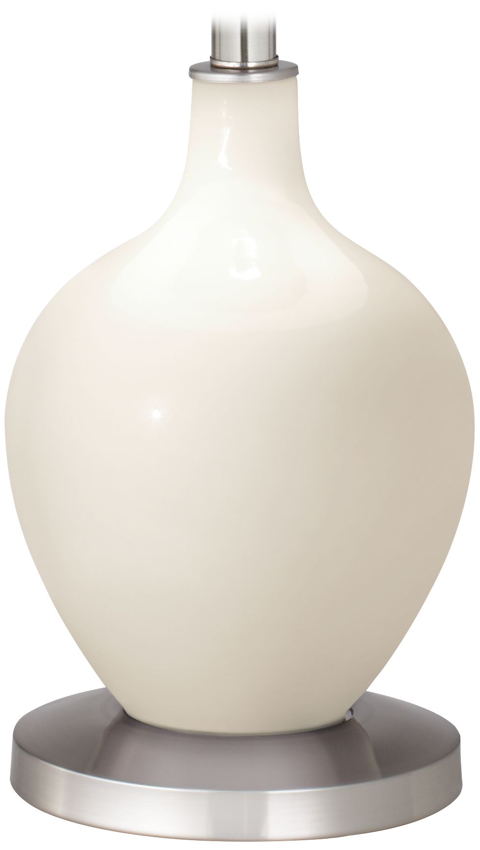 Color Plus Ovo 60" High Modern West Highland White Floor Lamp