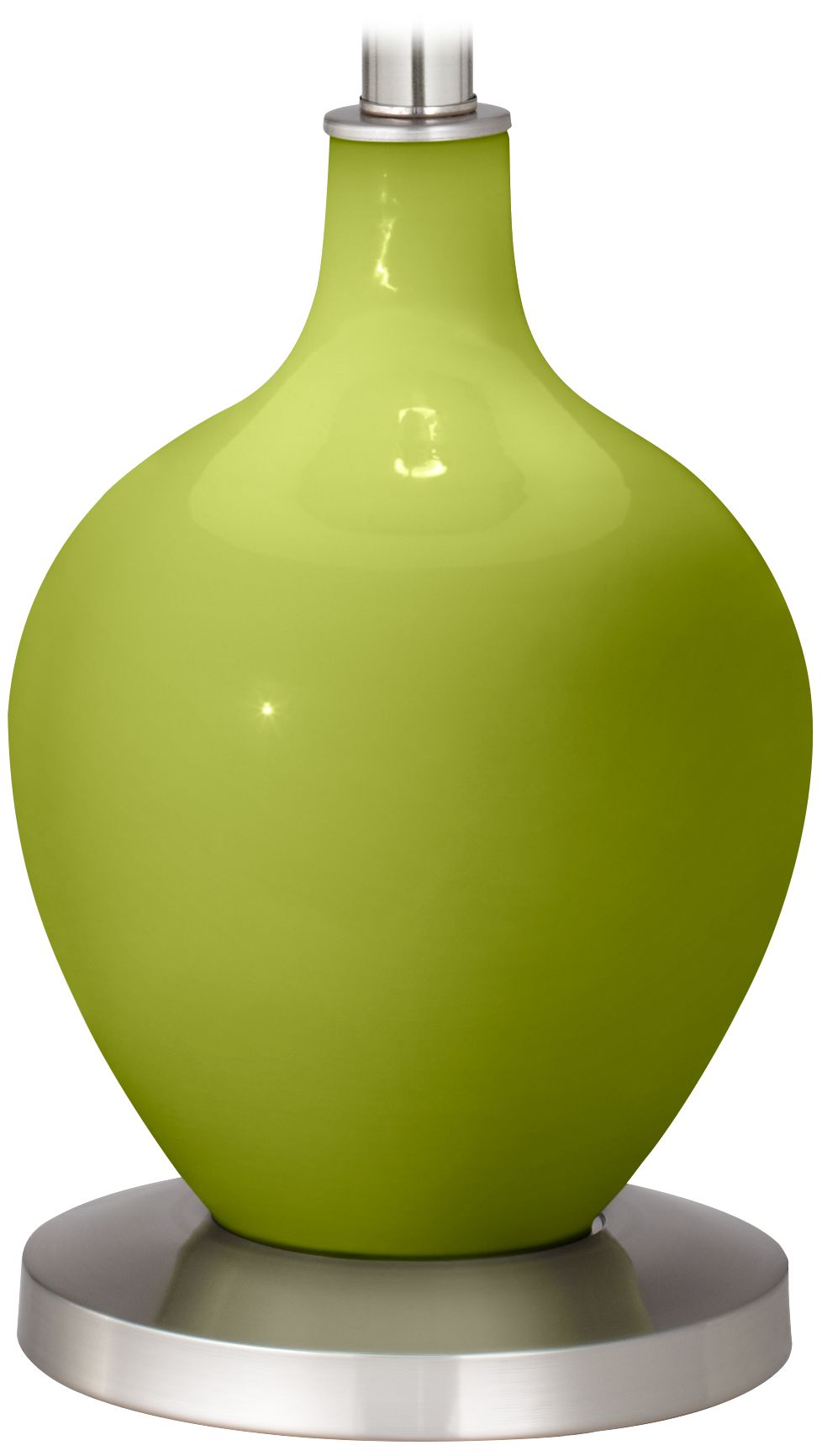 Color Plus Ovo 60" High Modern Parakeet Green Floor Lamp