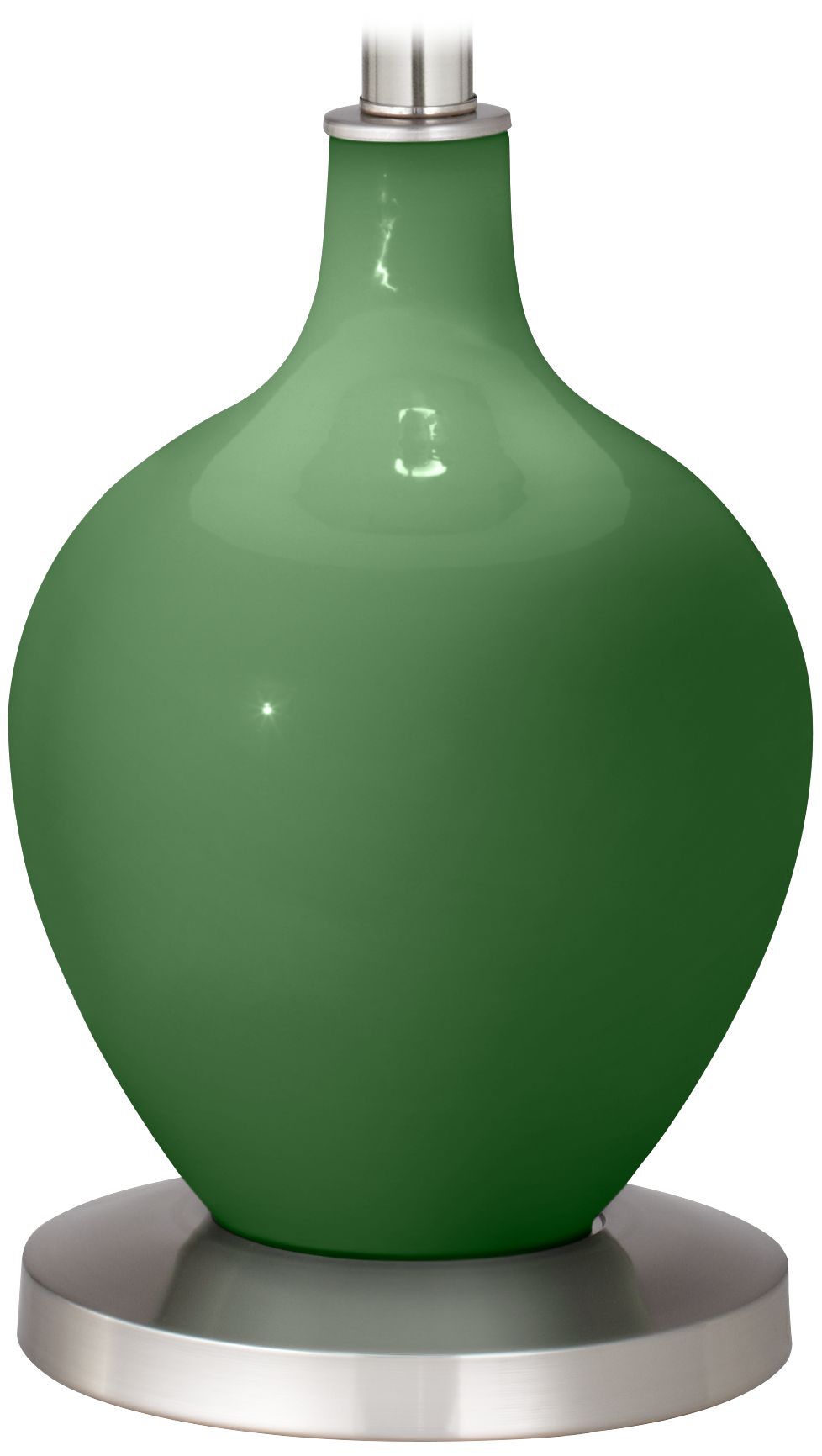 Color Plus Ovo 60" High Garden Grove Green Floor Lamp