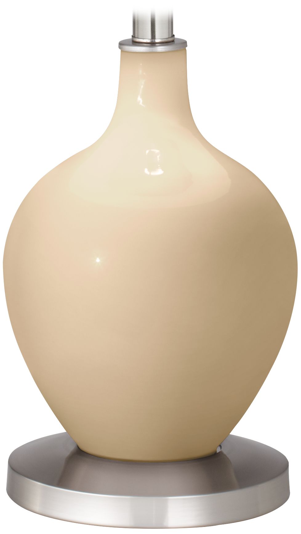 Color Plus Ovo 60" High Colonial Tan Floor Lamp