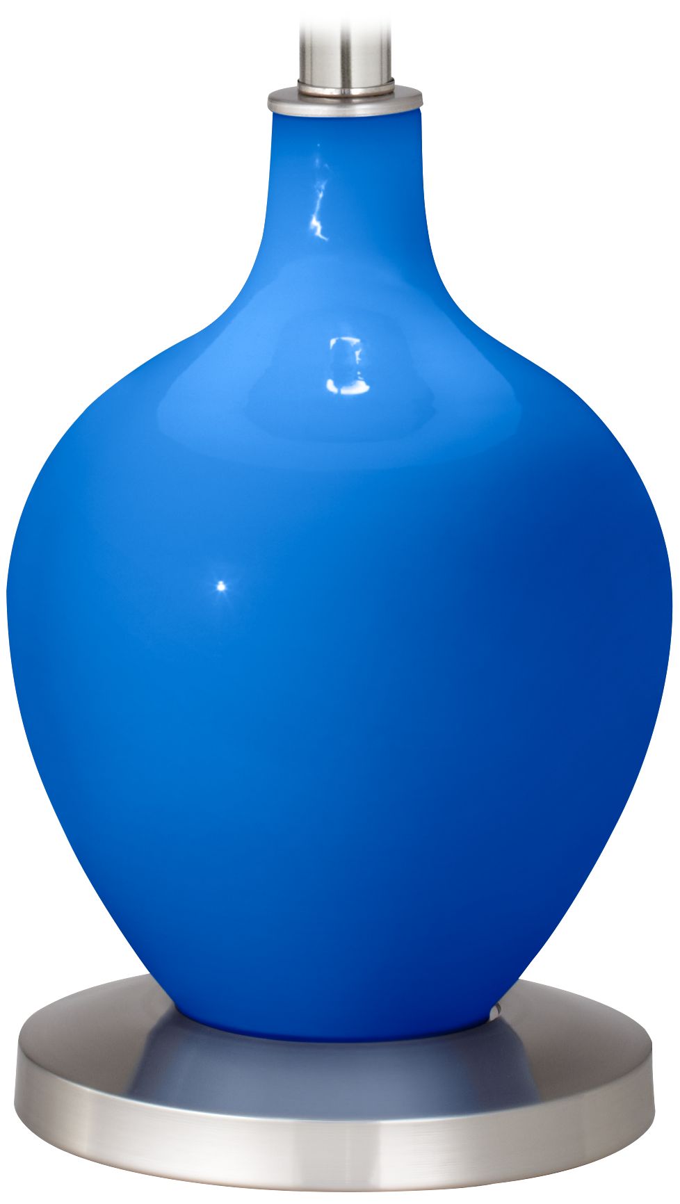 Color Plus Ovo 60" High Royal Blue Floor Lamp