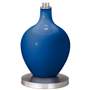Hyper Blue Ovo Floor Lamp by Color Plus