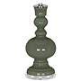 Color Plus Apothecary 30&quot; Deep Lichen Green Table Lamp