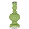 Color Plus Apothecary 30&quot; White Shade Lime Rickey Green Table Lamp