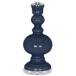 Naval Double Sheer Silver Shade Apothecary Table Lamp