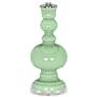 Flower Stem Green Apothecary Table Lamp