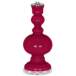 French Burgundy Apothecary Table Lamp