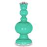 Turquoise Apothecary Table Lamp