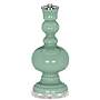 Color Plus Apothecary 30&quot; Grayed Jade Green Table Lamp