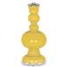 Color Plus Apothecary 30&quot; Lemon Zest Yellow Glass Table Lamp
