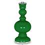 Color Plus Apothecary Envy Green Glass Table Lamp
