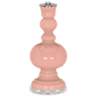 Color Plus Apothecary 30&quot; Rose Bouquet Mellow Coral Table Lamp