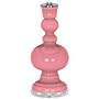Color Plus Apothecary 30&quot; Rose Bouquet Haute Pink Table Lamp