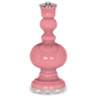 Color Plus Apothecary 30&quot; Rose Bouquet Haute Pink Table Lamp