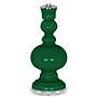 Greens Mosaic Giclee Apothecary Table Lamp
