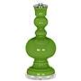 Rosemary Green Bold Stripe Apothecary Table Lamp
