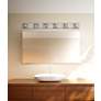 Thumbnail1 of Vienna Full Spectrum Cesenna 54 1/2" Wide Crystal LED Bath Light in scene