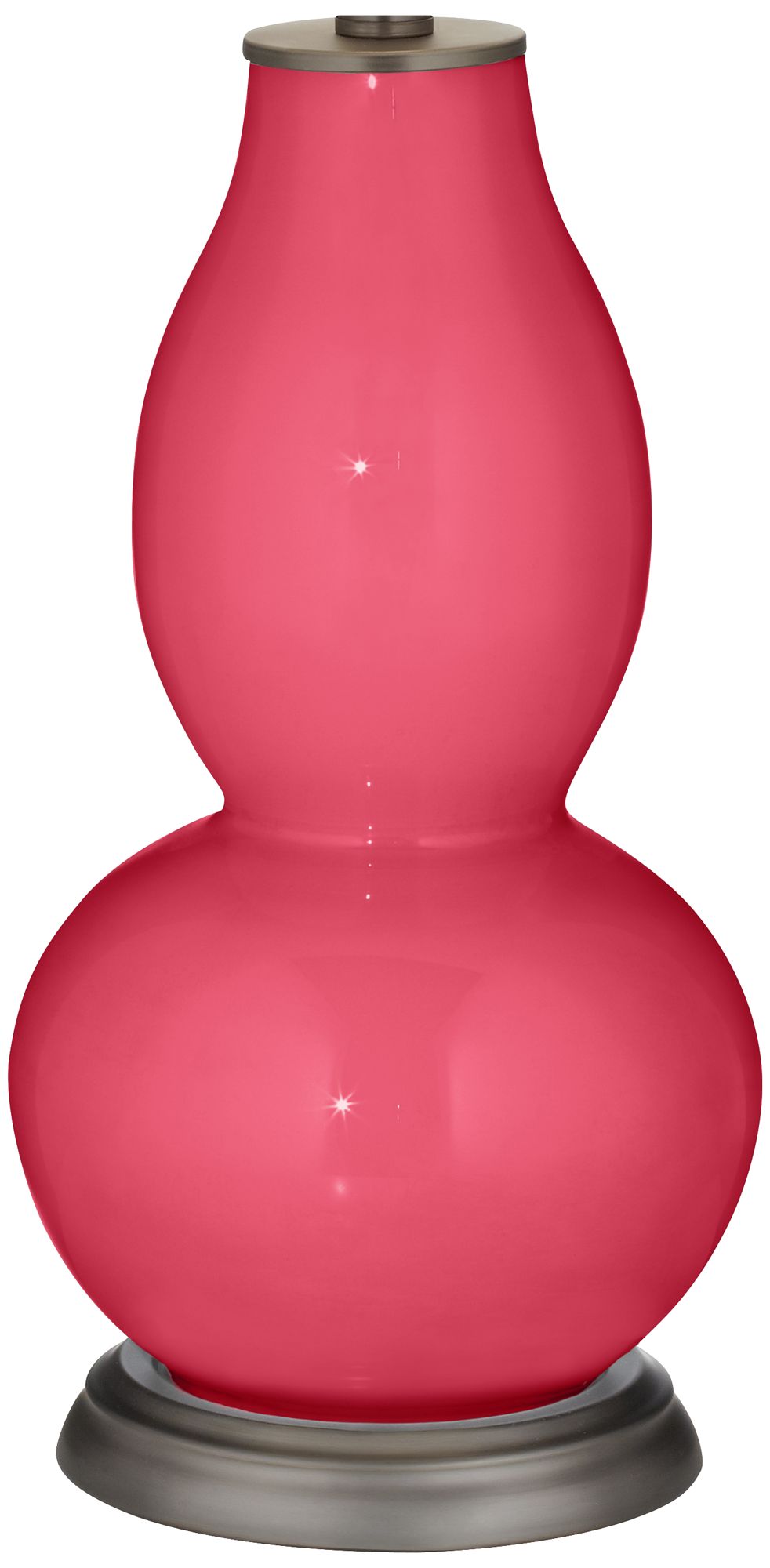 Color Plus Double Gourd 28 3/4" Eros Pink Table Lamp