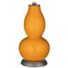 Color Plus Double Gourd 28 3/4" Carnival Orange Table Lamp