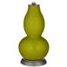 Olive Green Double Gourd Table Lamp