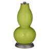 Color Plus Double Gourd 28 3/4" High Parakeet Green Table Lamp