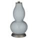 Uncertain Gray Double Gourd Lamp w/ Black Scatter Gold Shade