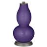 Color Plus Double Gourd 28 3/4" Izmir Purple Table Lamp