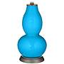 Sky Blue Double Gourd Table Lamp