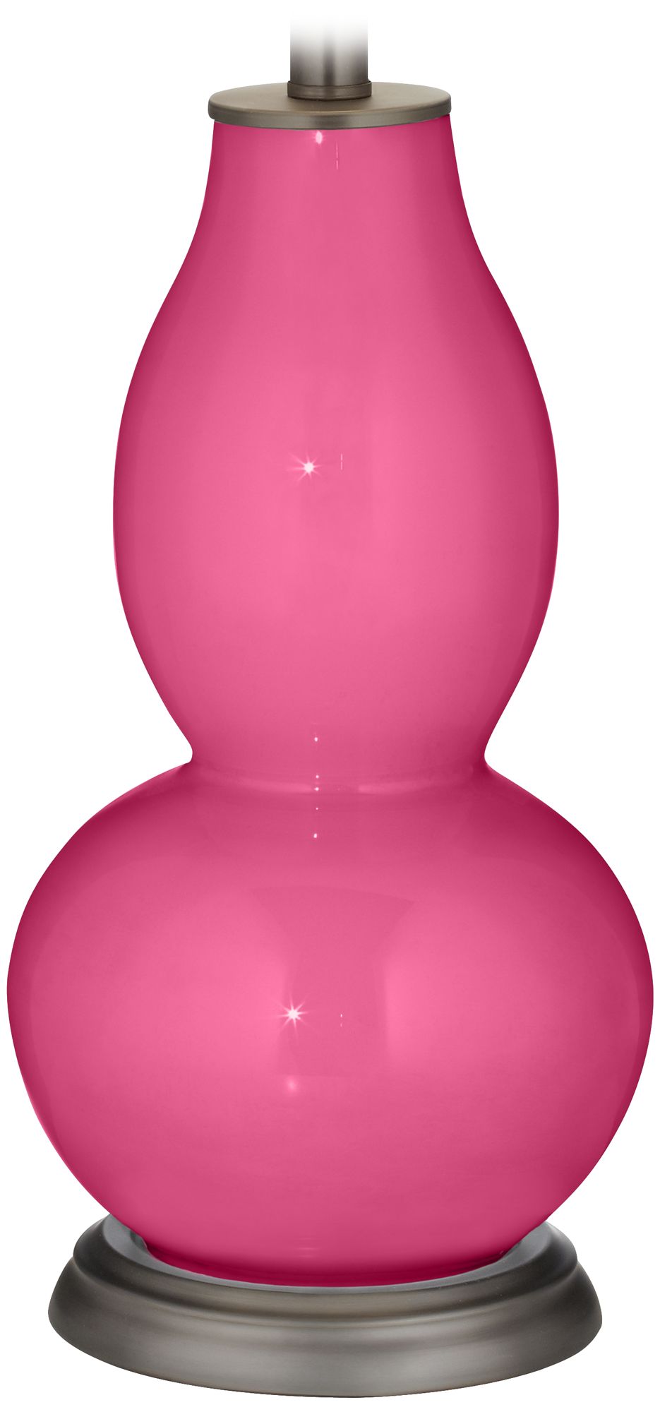 Color Plus Double Gourd 28 3/4" Blossom Pink Table Lamp