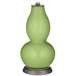 Lime Rickey Mosaic Giclee Double Gourd Table Lamp