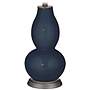 Naval Rose Bouquet Double Gourd Table Lamp