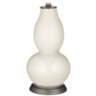 Color Plus Double Gourd 29 1/2&quot; Rose Bouquet West Highland White Lamp