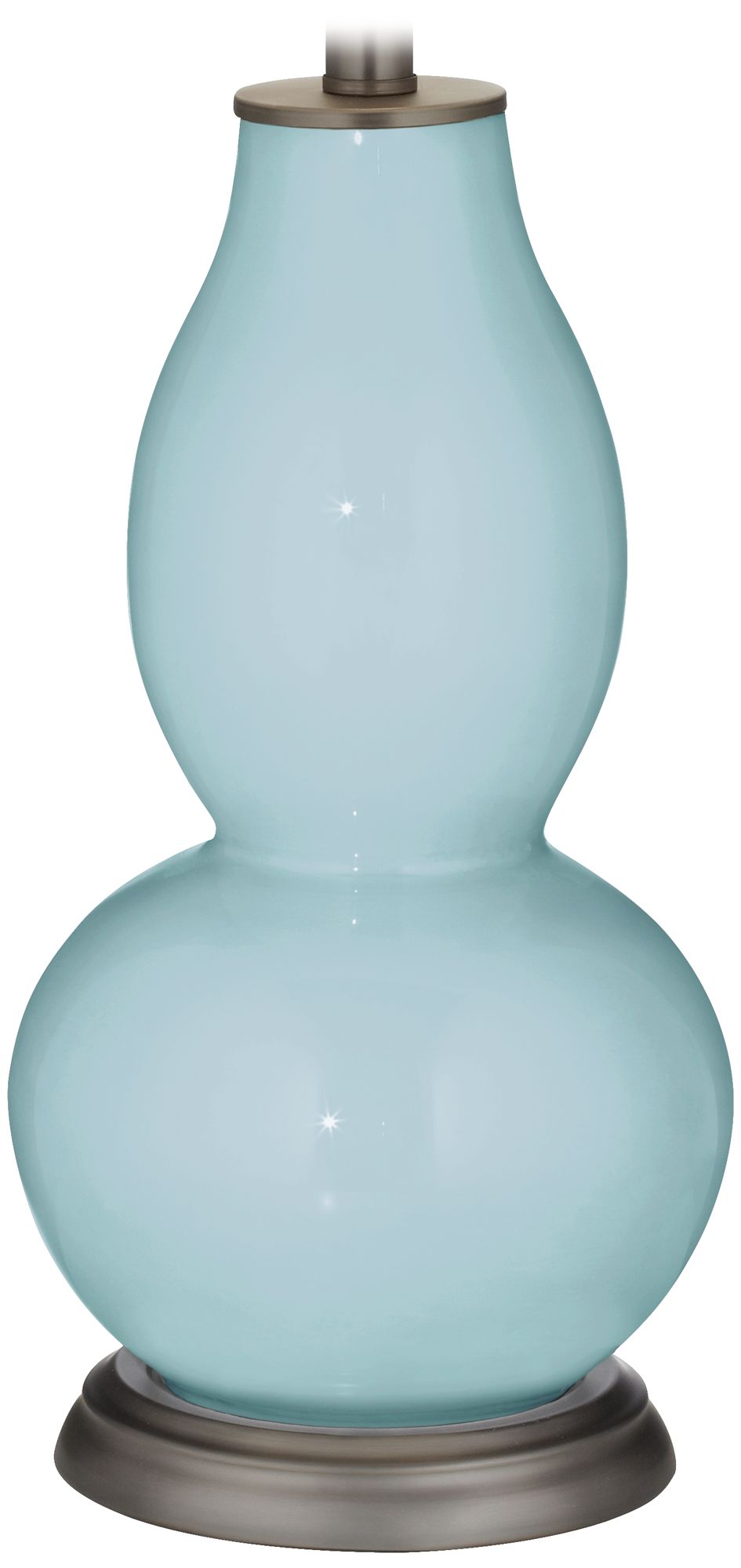 Vast Sky Rose Bouquet Double Gourd Table Lamp