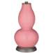 Haute Pink Mosaic Giclee Double Gourd Table Lamp