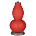 Cherry Tomato Rose Bouquet Double Gourd Table Lamp