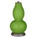 Color Plus Double Gourd 29 1/2&quot; Rose Bouquet Rosemary Green Table Lamp