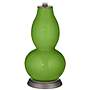 Rosemary Green Rose Bouquet Double Gourd Table Lamp