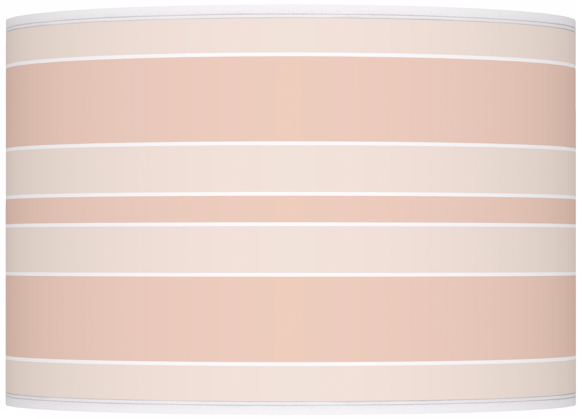 Color Plus Ovo 28 1/2" Bold Stripe Shade Linen Pink Table Lamp