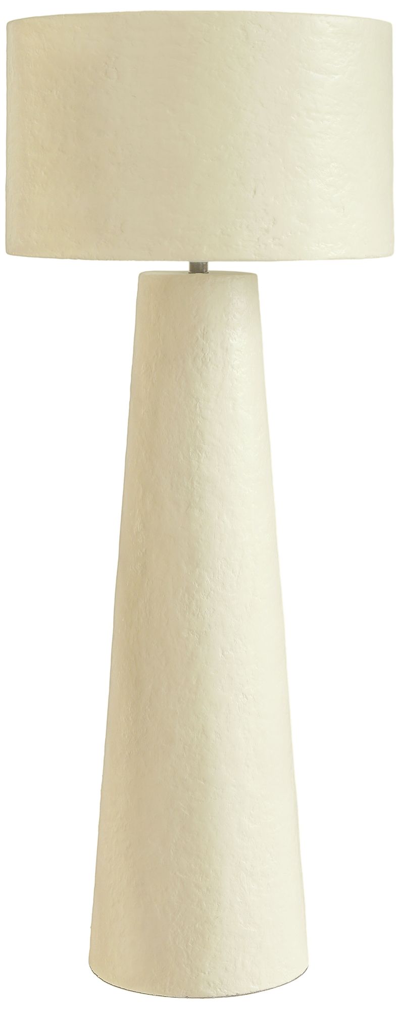 Image 2 Yala Cream Papier Mache Floor Lamp more views