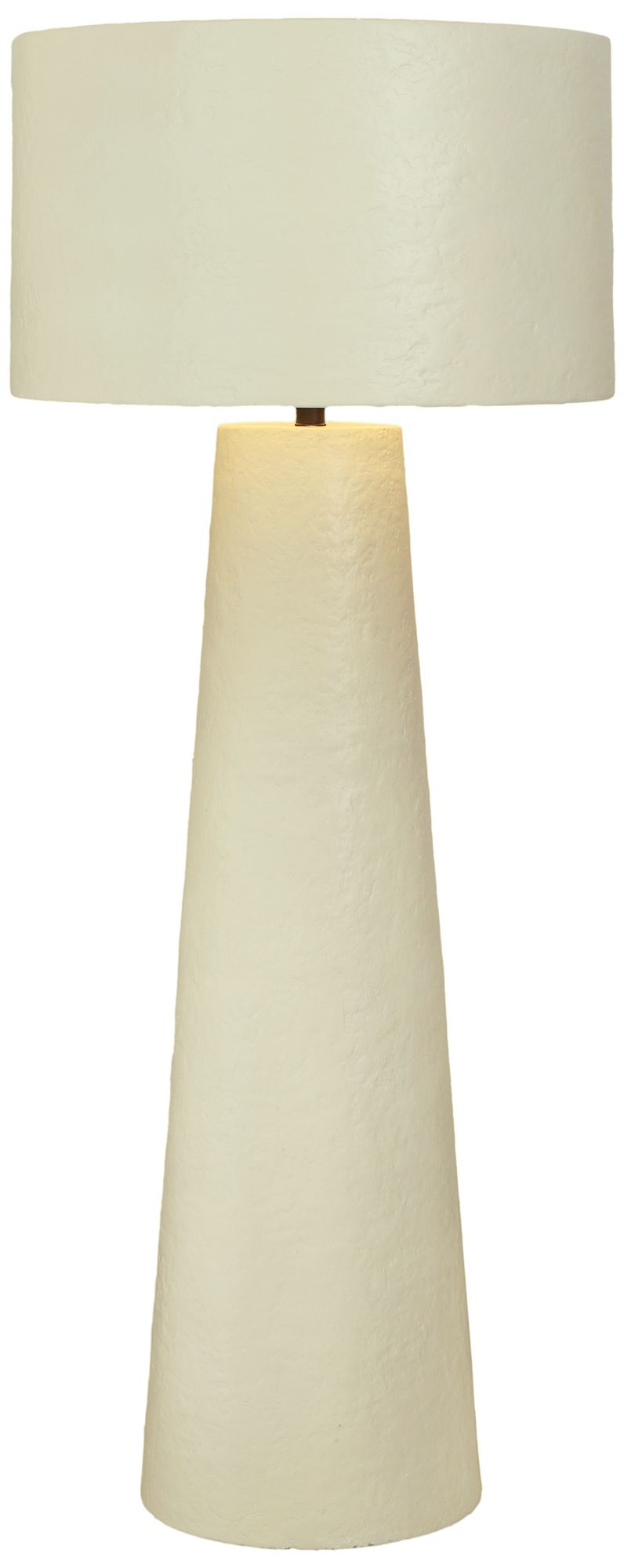 Image 3 Yala Cream Papier Mache Floor Lamp more views