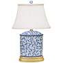 Yangtze 19 1/2"H Blue and White Porcelain Accent Table Lamp