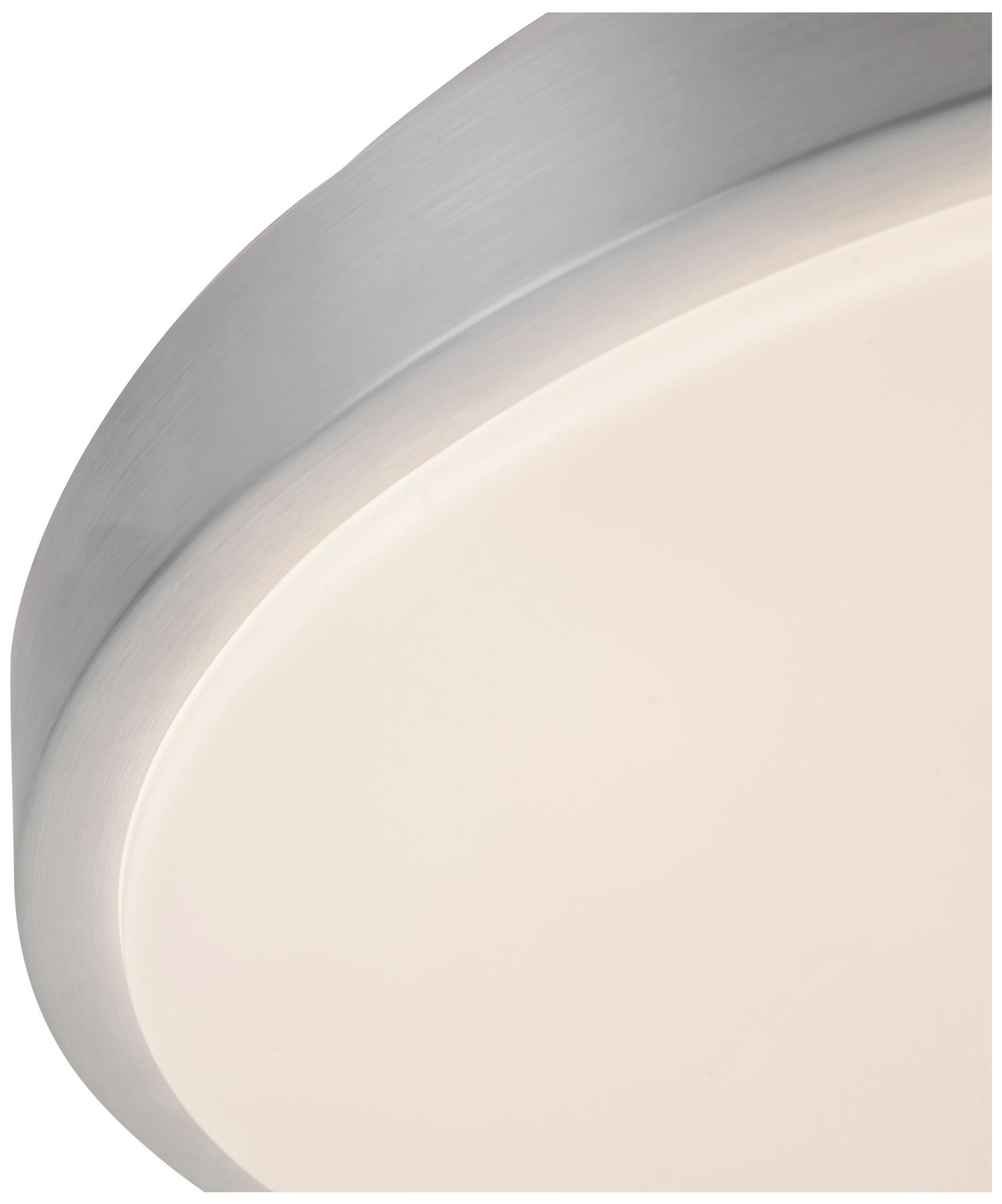 Image 5 Yanis 16-in Brushed Nickel dimmable LED Flush Mount more views