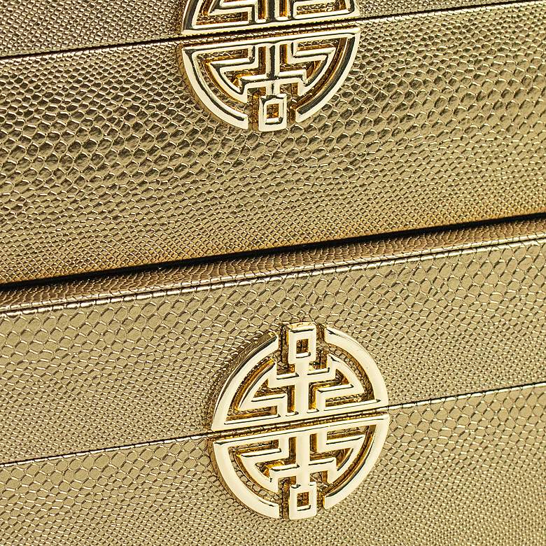 Image 3 Yasmeen Bronze & Gold Nesting Boxes - Set of 2 more views