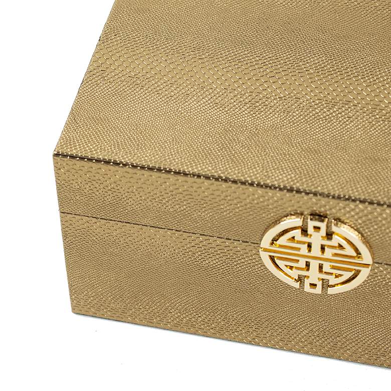 Image 4 Yasmeen Bronze & Gold Nesting Boxes - Set of 2 more views
